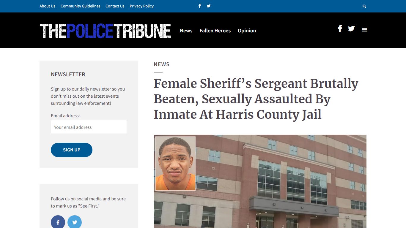 Female Sheriff's Sergeant Brutally Beaten, Sexually ...